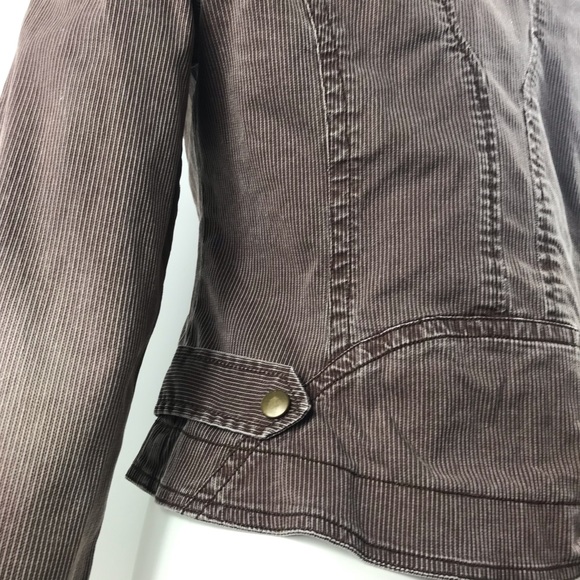 SALT & PEPPER Brown Micro-Corduroy Jacket, Size M, EUC - Picture 5 of 11